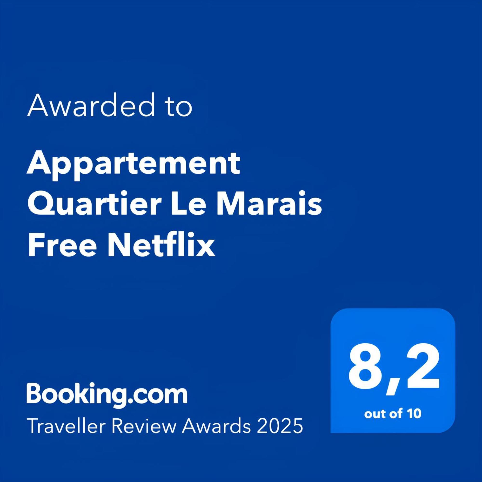 פריז Appartement Quartier Le Marais Free Netflix מראה חיצוני תמונה